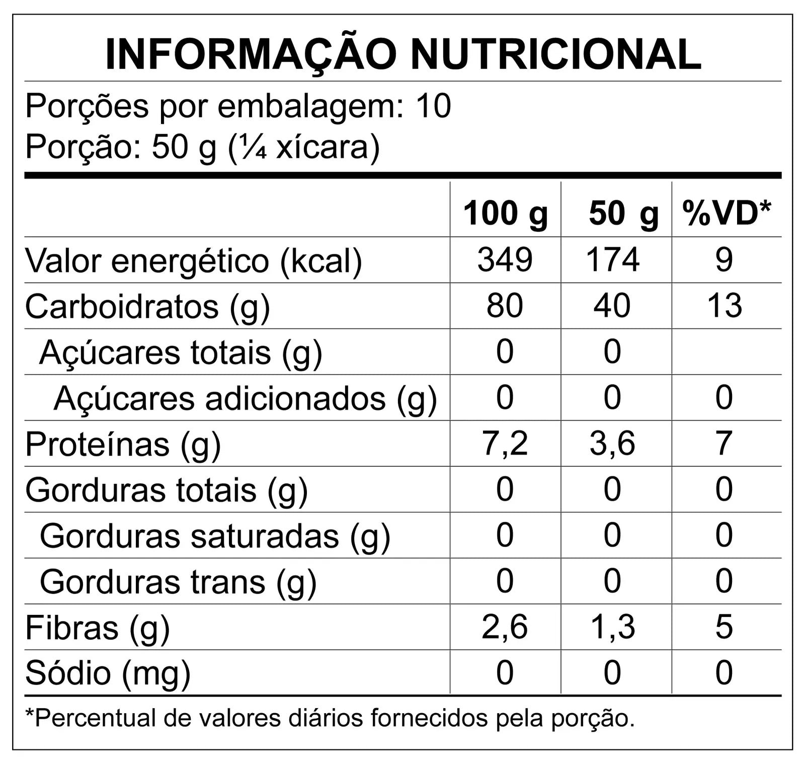 Combo 10 unidades de Flocão Premium Amafil 500g