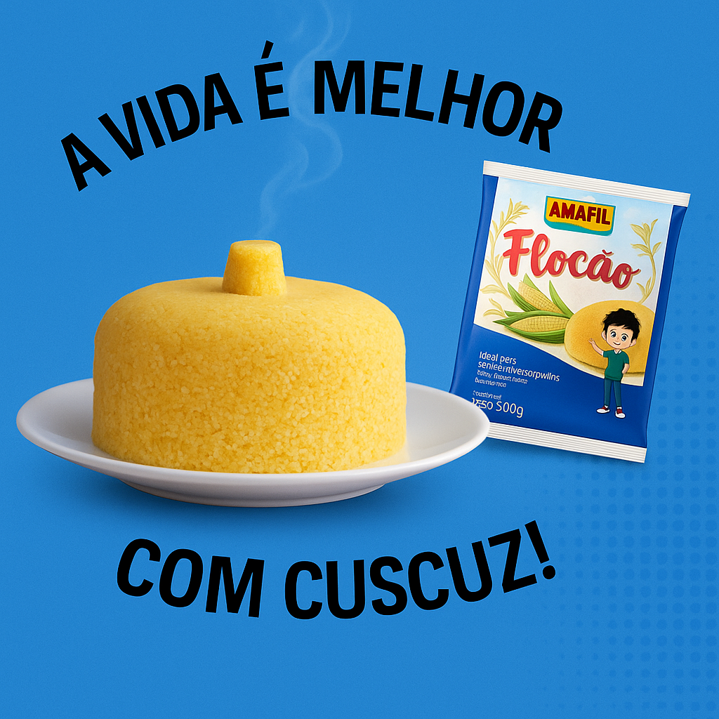 Flocão de Milho Amafil 500g