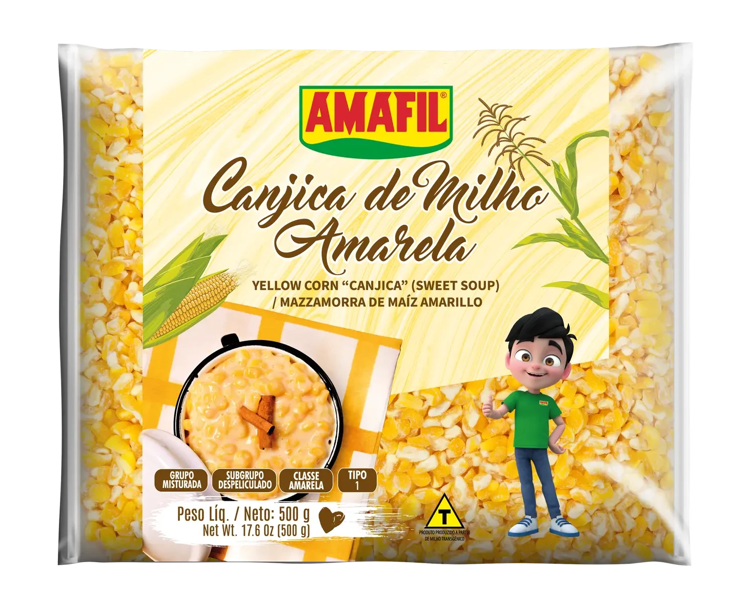 Canjica Amarela Milho 500g