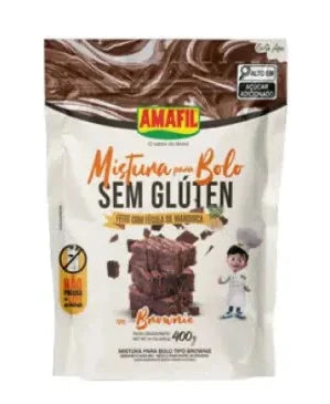 Combo com 3 unidades da Mistura para brownie sem glúten