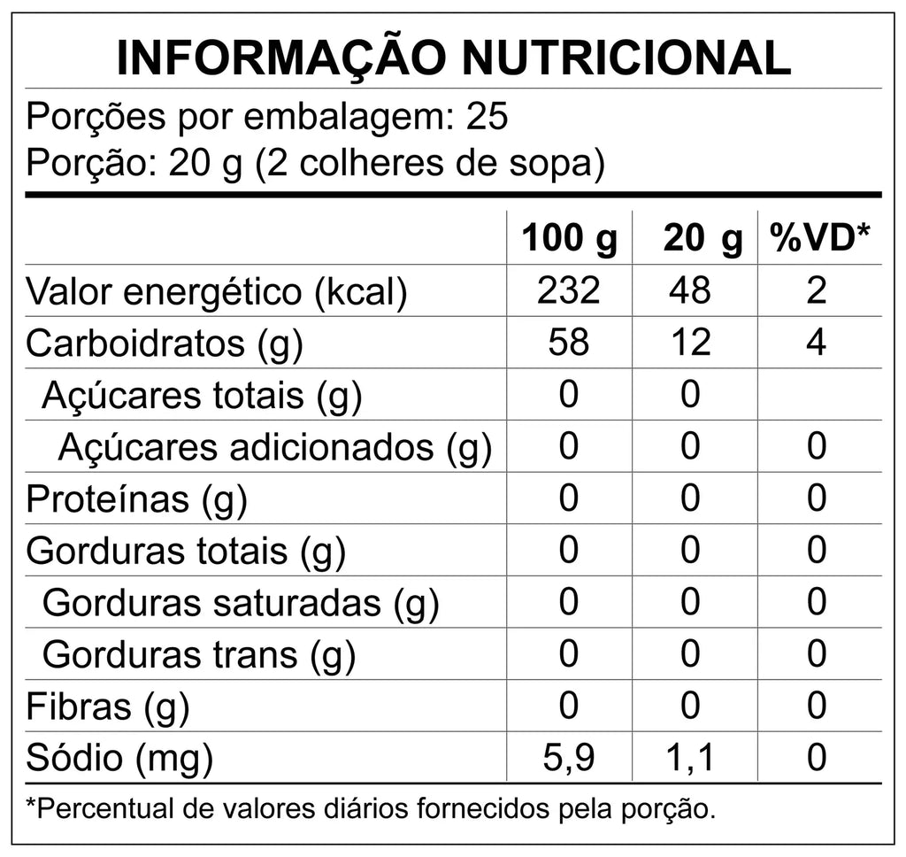Massa de Tapioca Amafil 500 g
